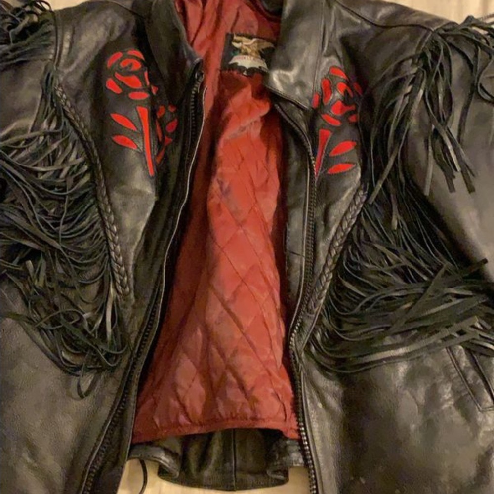 Leather jacket